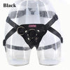 Leather Strap Belt - Black