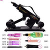 Sex Machine Set with 8pcs Toys - Black