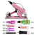 Sex Machine Set with 8pcs Toys - Pink