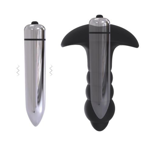 Bubble anal plug with bullet vibrator in the UAE