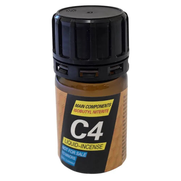 C4 Liquid Incense Poppers (40ml) bottle available at Dubai Love Toys