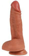 Castiel Dual Layer Silicone Dildo 19cm - Flesh