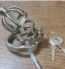 Chastity lock with catheter 45mm in the UAE