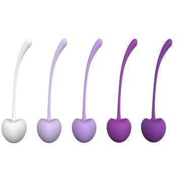 Cherry kegel balls set 5 weights in the UAE