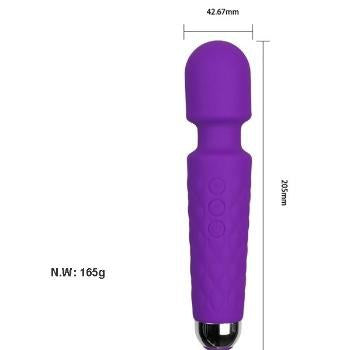 Purple mini wand vibrator dimensions Dubai