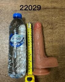 Crowley Dual Layer Silicone Dildo 18cm - Flesh
