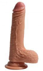Crowley Dual Layer Silicone Dildo 18cm - Flesh