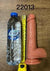Dean Dual Layer Silicone Dildo 21cm - Flesh