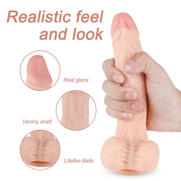 PVC Dildos Vibrators 20 frequency