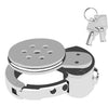 Flat disc chastity lock in Dubai