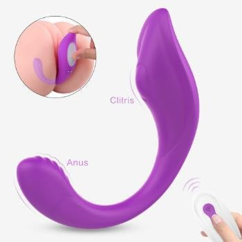 Purple flexible wearable vibrator UAE