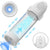 Goblet of Fire electric penis pump in Dubai with vibration and suction, white