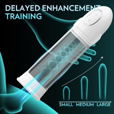 Electric penis pump delayed enhancement training cylinder UAE