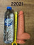 Ike Dual Layer Silicone Dildo 20cm - Flesh