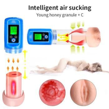 Intelligent electric penis pump with LCD in the UAE