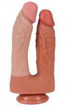 Large Double Dildo with Suction Cup 20.5cm - Medical Silicone TPE