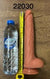 Len Dilan Dual Layer Silicone Dildo 26.5cm - Flesh
