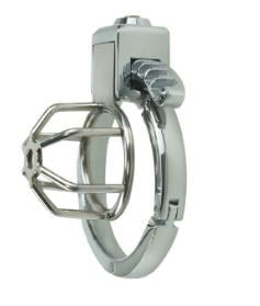 Lightweight open-cage chastity lock in the UAE