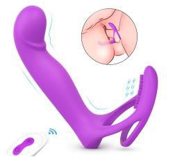Lorna-RCT couple vibrator with cock ring in the UAE