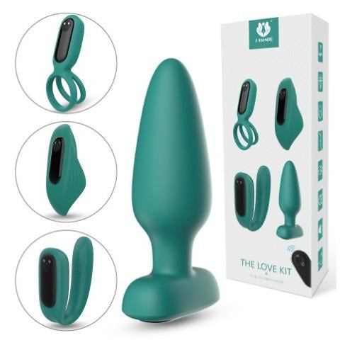 Love Kit green couples vibrator set box Dubai