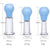 Nipple suckers bulb set 3 sizes in Dubai