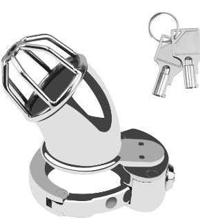Premium steel chastity lock in Dubai
