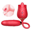 Rose licking vibrator with thrusting egg in the UAE