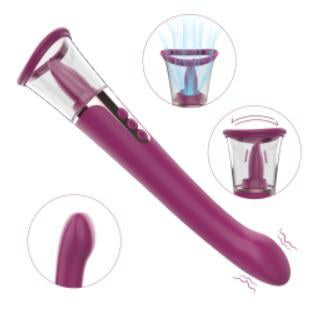 Sabrina licking vibrator with pumping in the UAE