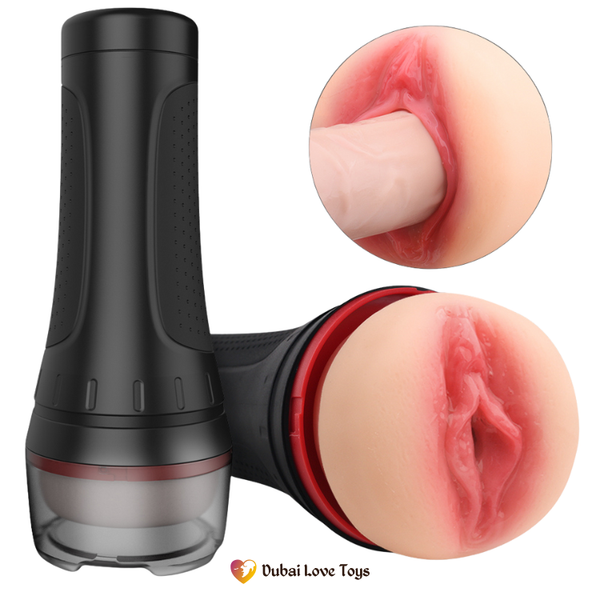 Hercules Realistic Male Masturbator Pocket Pussy Vagina Suction Sex Toy