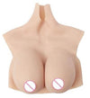 Silicone breast form G cup high collar in the UAE