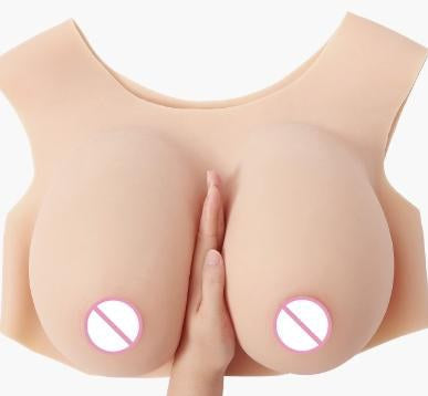 Silicone breast form G cup low collar in Dubai