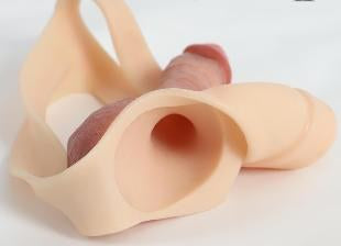 Silicone pants hollow penis sleeve in the UAE