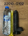 Soft Dildo 19cm - Black Medical Double Layer Silicone