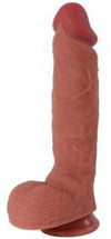 Spartacus Dual Layer Silicone Dildo 24cm - Flesh