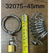 Spiral chastity lock detail Dubai