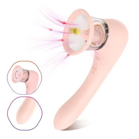Trumpet clitoral suction licking vibrator UAE