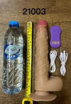 Vibrating Dildo 21cm - TPE ABS Wireless Remote