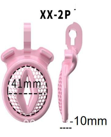 XX-2P pink chastity cage with belt in Dubai